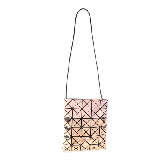 Issey Miyake Handbags - Bao Bao Issey Miyake Pink & Rose Gold Vinyl Prism Mini Pochette Matte